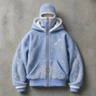 RoyalZip™ Princess Zip-Up Hoodie