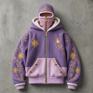 RoyalZip™ Princess Zip-Up Hoodie