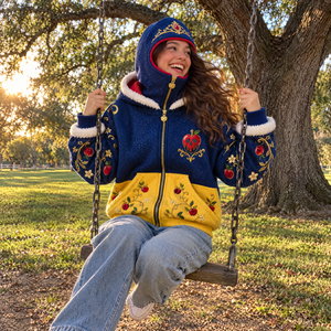 RoyalZip™ Princess Zip-Up Hoodie